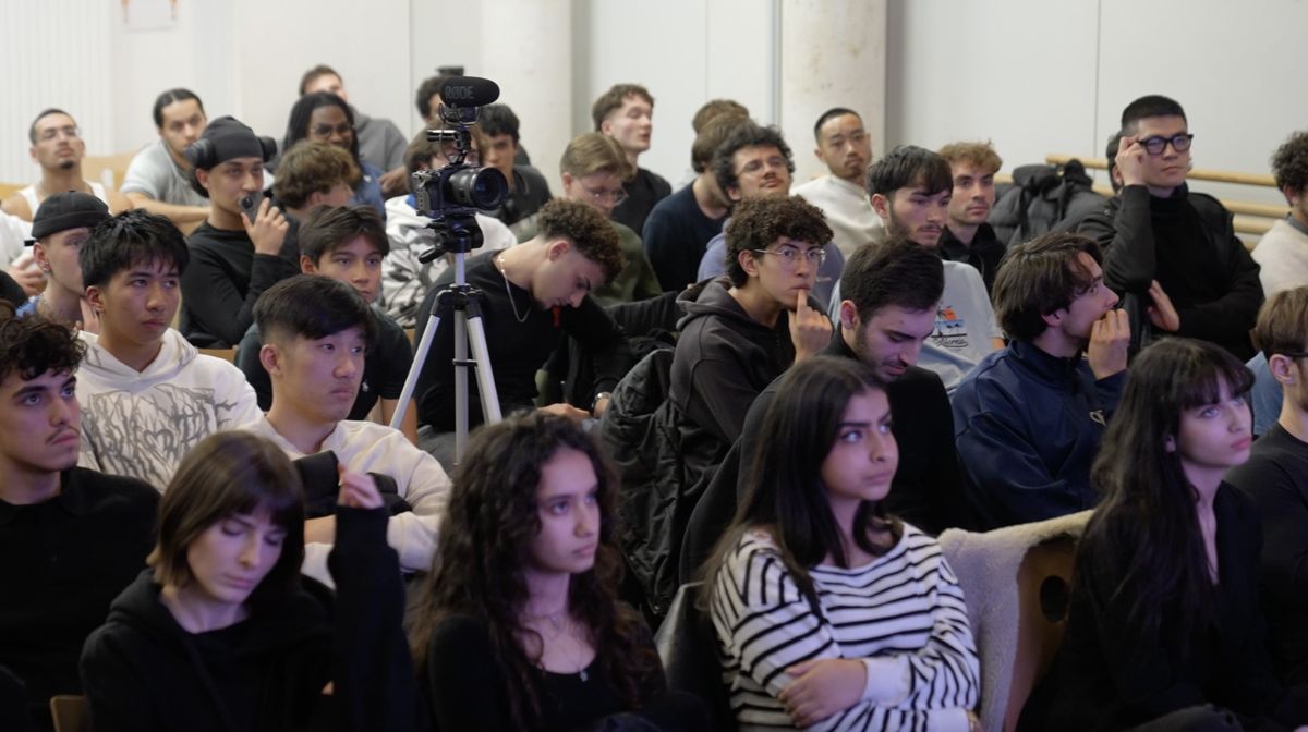 Une salle pleine pendant une conférence AUDACE